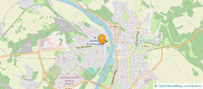 localisation de l'entreprise IMONUTS  CHAUVIGNY