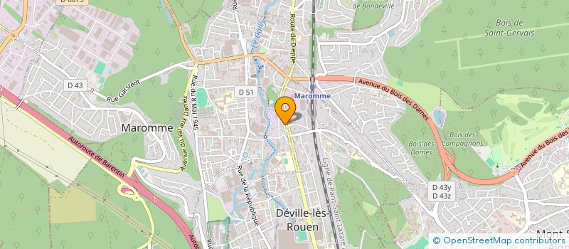 localisation de l'entreprise IMONYA à ROUEN