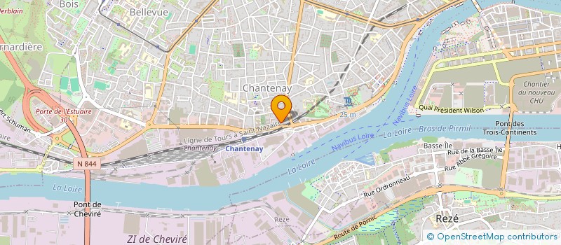 localisation de l'entreprise IMOON THERAPEUTICS à NANTES