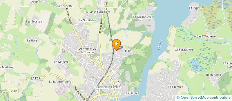 localisation de l'entreprise IMOPAY  SUCE-SUR-ERDRE