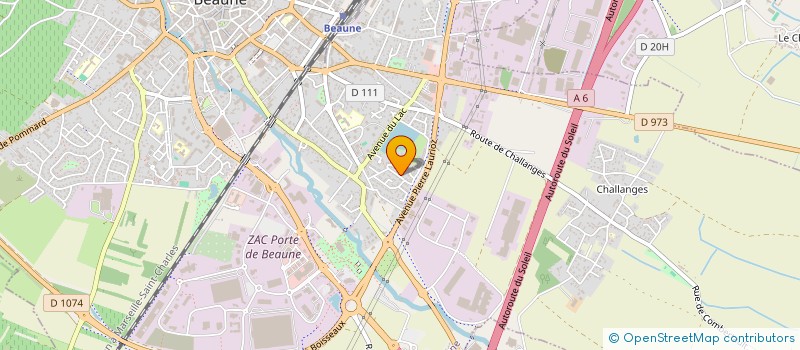 localisation de l'entreprise IMOPEDYS  BLIGNY-LES-BEAUNE