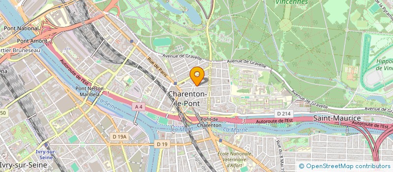 localisation de l'entreprise IMOPSIS à CHARENTON-LE-PONT