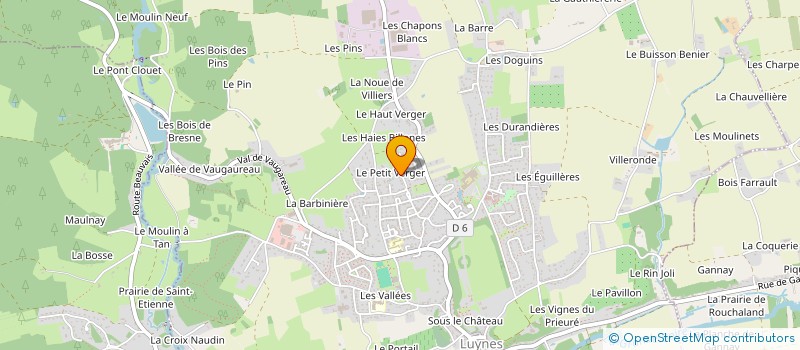 localisation de l'entreprise IMOREA  LUYNES