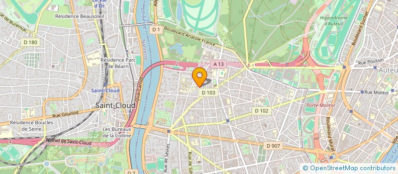 localisation de l'entreprise IMORENCY à BOULOGNE-BILLANCOURT