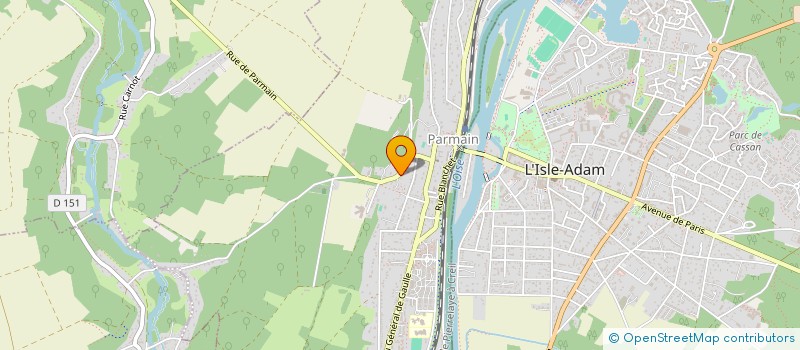 localisation de l'entreprise IMORENOV ILE DE FRANCE  PARMAIN