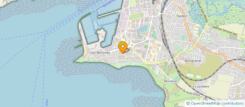 localisation de l'entreprise IMOS à LA ROCHELLE