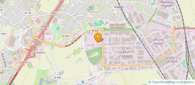 localisation de l'entreprise IMOSET à LESQUIN