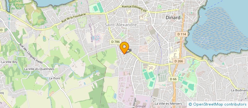 localisation de l'entreprise IMOSION  DINARD