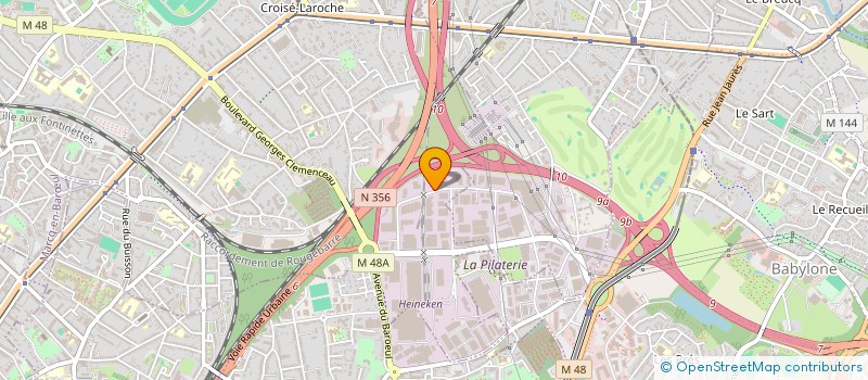 localisation de l'entreprise IMOSKAB1 à VILLENEUVE-D'ASCQ