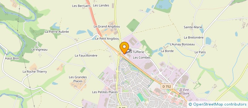 localisation de l'entreprise IMOTADIS à BEAUPREAU-EN-MAUGES