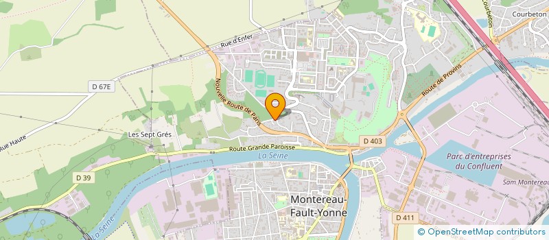 localisation de l'entreprise IMOTAN à MONTEREAU-FAULT-YONNE