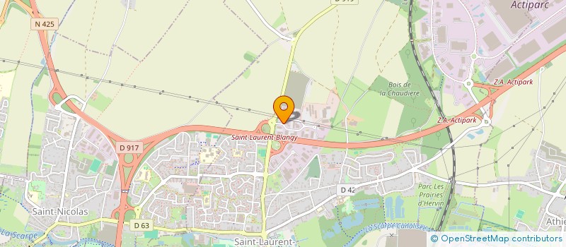 localisation de l'entreprise IMOTEAM  SAINTE-CATHERINE