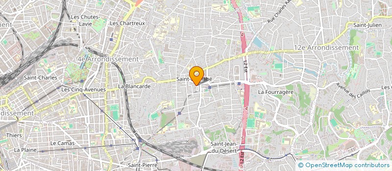 localisation de l'entreprise IMOTEL à MARSEILLE