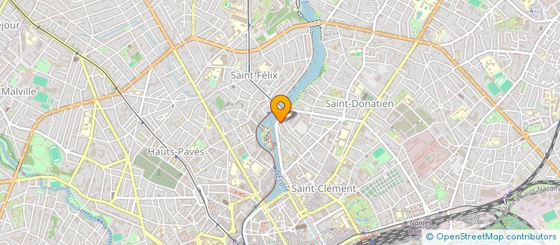 localisation de l'entreprise IMOTEP à NANTES