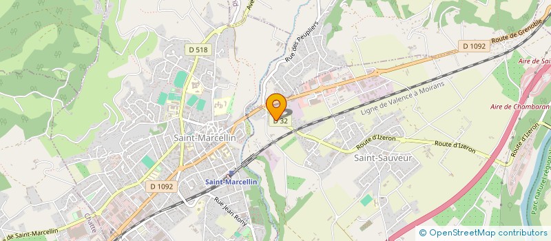 localisation de l'entreprise IMOTEP à SAINT-SAUVEUR