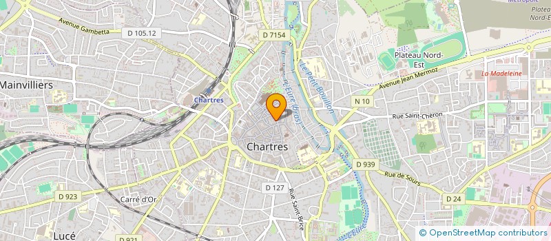 localisation de l'entreprise IMOTERRE à CHARTRES