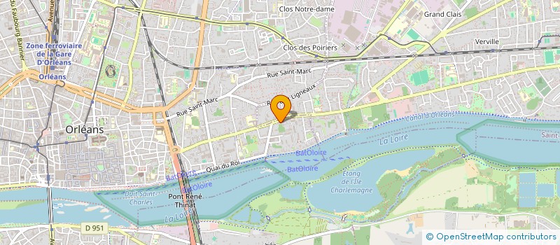 localisation de l'entreprise IMOTHEP CAPITAL à ORLEANS