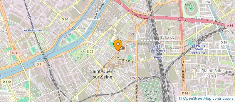 localisation de l'entreprise IMOTHEP VI à SAINT-DENIS