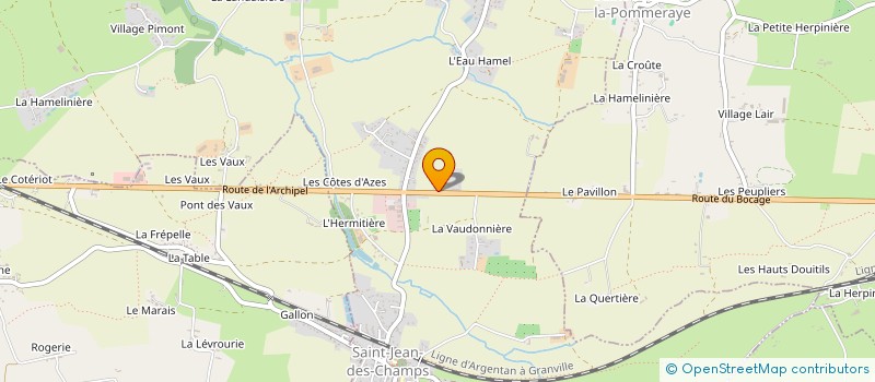 localisation de l'entreprise IMOTILO  SAINT-JEAN-DES-CHAMPS