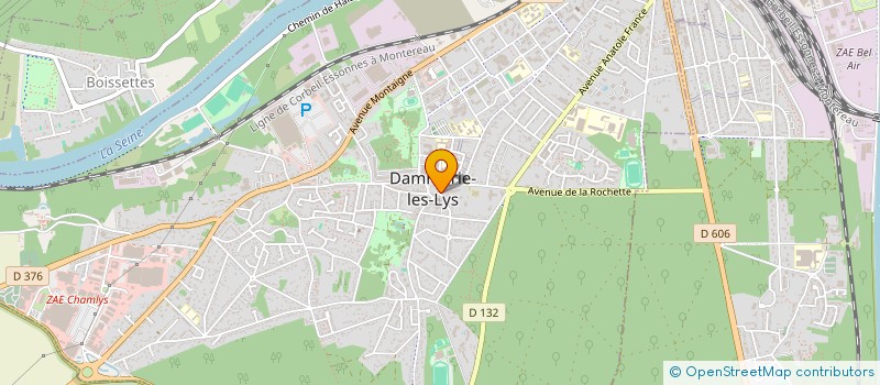 localisation de l'entreprise IMOTOP à DAMMARIE-LES-LYS