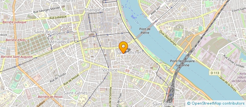 localisation de l'entreprise IMOVA  BORDEAUX