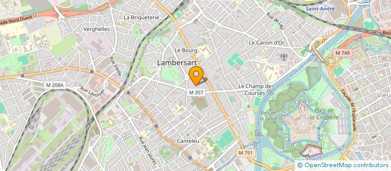 localisation de l'entreprise IMOVAR à LAMBERSART