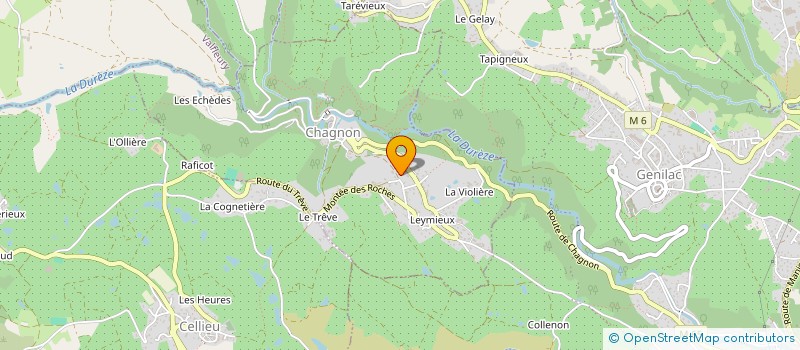 localisation de l'entreprise IMOVELY  CHAGNON