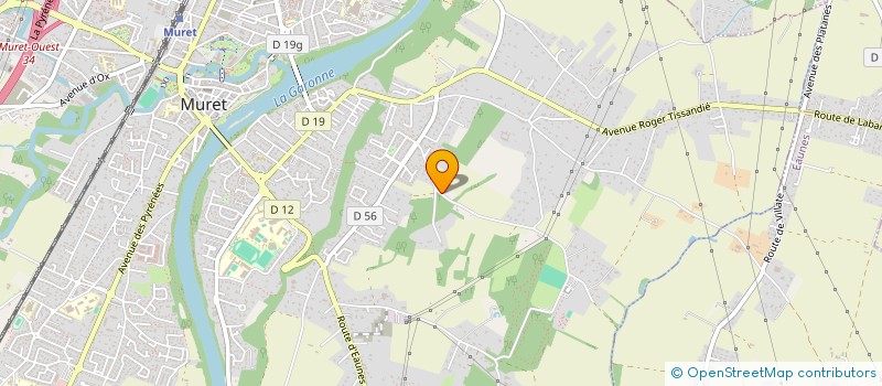 localisation de l'entreprise IMOVET  MURET