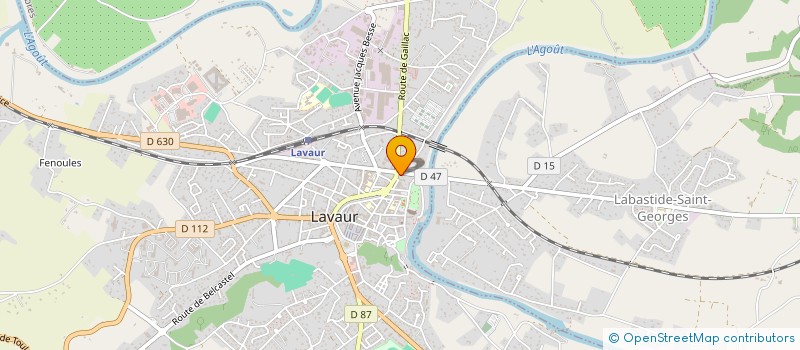 localisation de l'entreprise IMOVET  LAVAUR