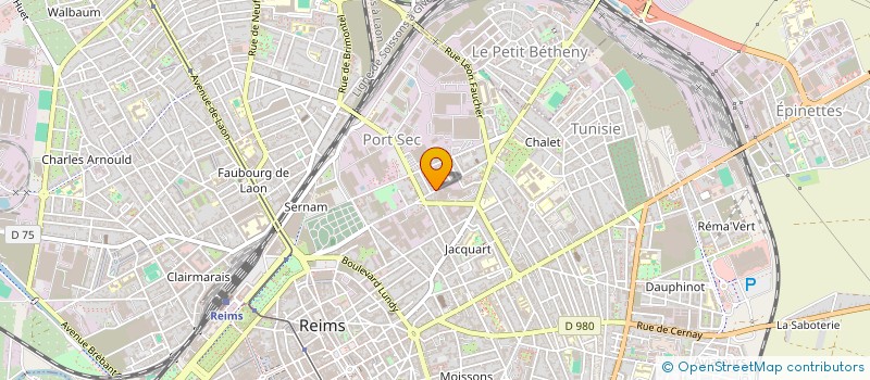 localisation de l'entreprise IMOVILLE  REIMS