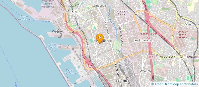 localisation de l'entreprise IMOW! à MARSEILLE