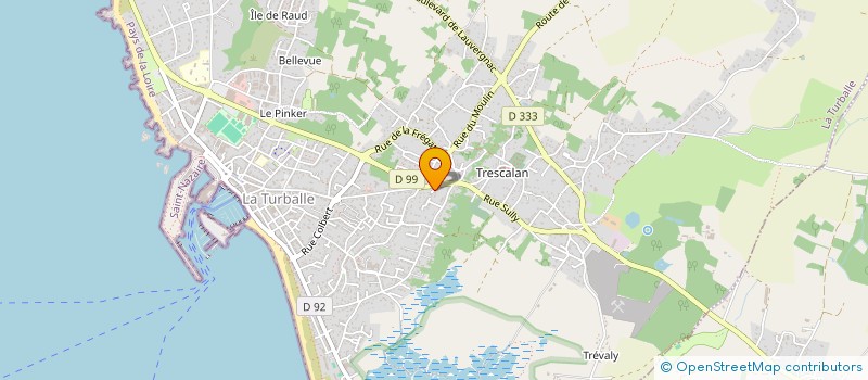 localisation de l'entreprise IMOWA  LA TURBALLE