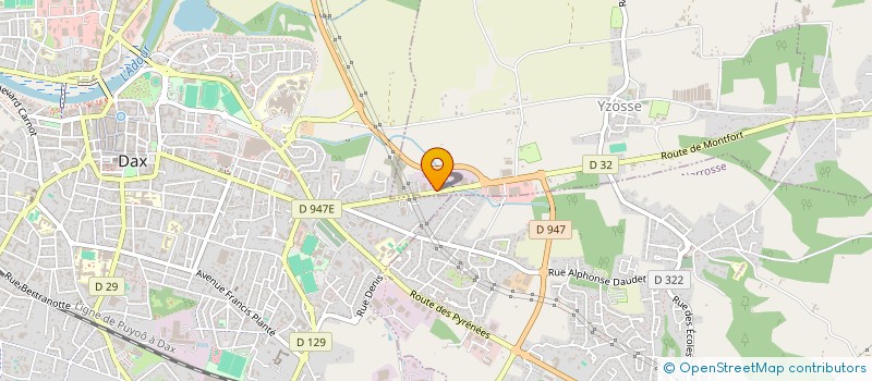 localisation de l'entreprise IMOZAN  YZOSSE