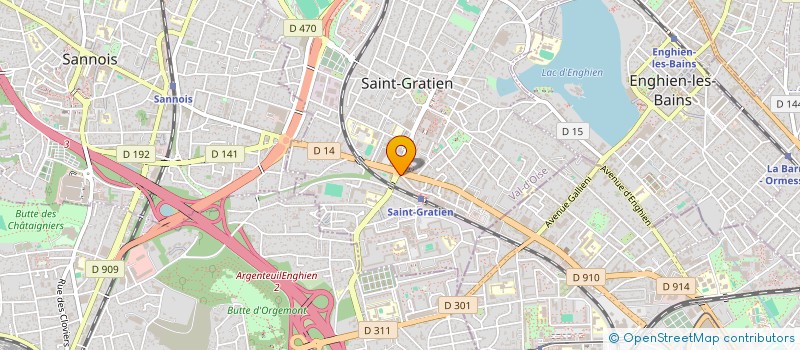 localisation de l'entreprise IMP.360 SECURE à SAINT-GRATIEN
