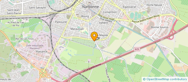localisation de l'entreprise IMP à NARBONNE