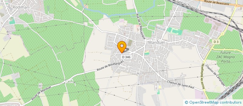 localisation de l'entreprise IMP à NIMES