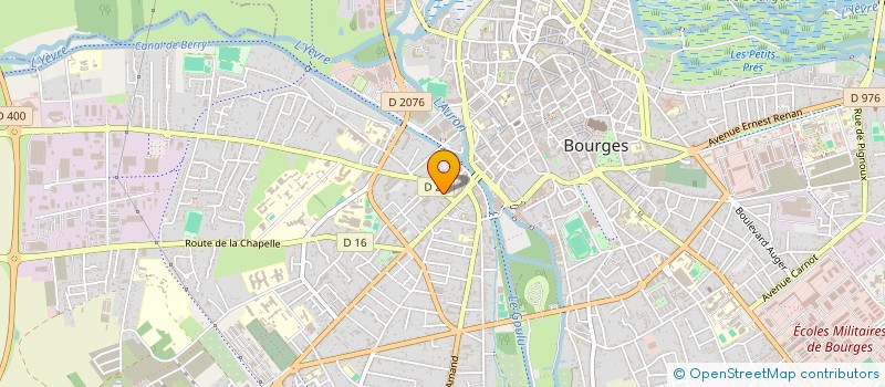 localisation de l'entreprise IMP  BOURGES