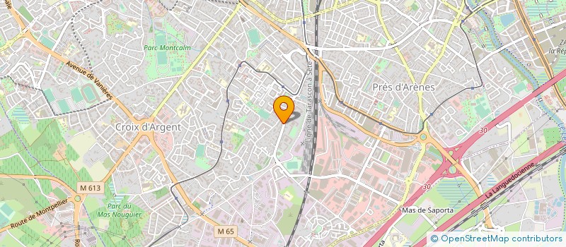 localisation de l'entreprise IMP'ACT à MONTPELLIER