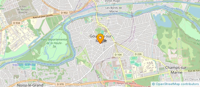 localisation de l'entreprise IMP'ACTE  GOURNAY-SUR-MARNE