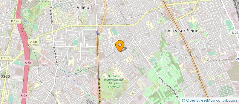 localisation de l'entreprise IMP-ACTES à VITRY-SUR-SEINE