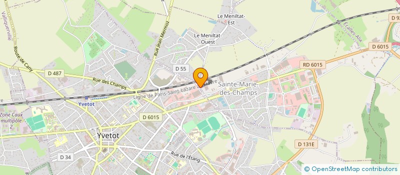 localisation de l'entreprise IMP ALUVIN à SAINTE-MARIE-DES-CHAMPS