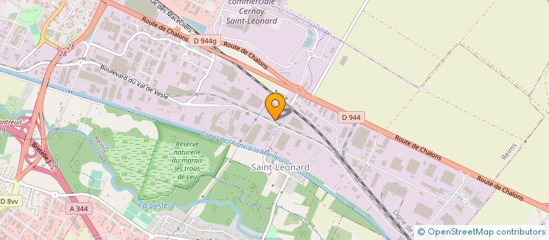 localisation de l'entreprise IMP DEBAR SPORTS  REIMS