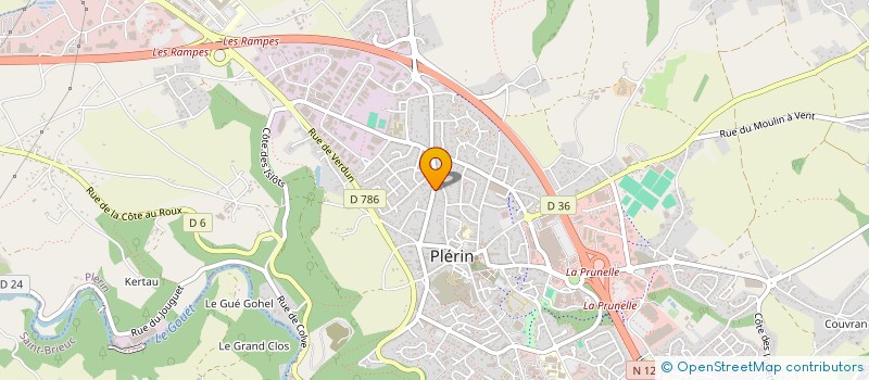 localisation de l'entreprise IMP INVEST  PLERIN