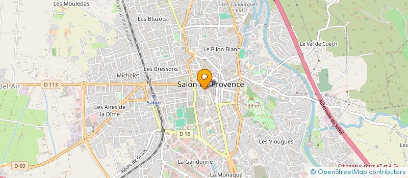 localisation de l'entreprise IMPACKTIVE à SALON-DE-PROVENCE