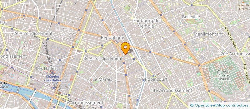 localisation de l'entreprise IMPACT  PARIS