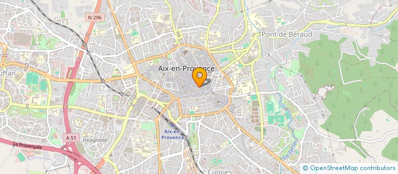 localisation de l'entreprise IMPACT à AIX-EN-PROVENCE