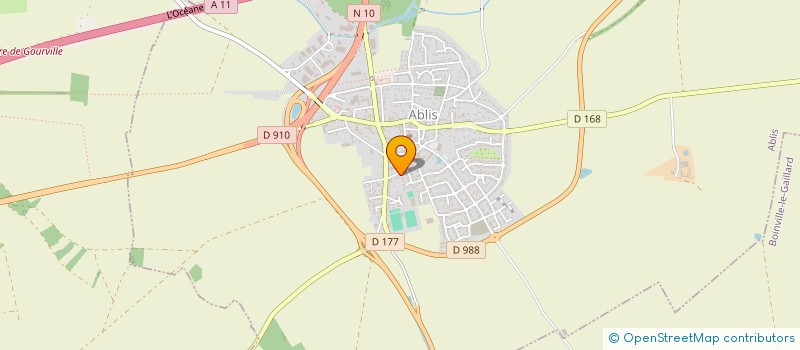 localisation de l'entreprise IMPACT à ABLIS