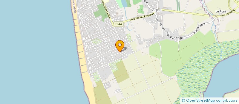 localisation de l'entreprise IMPACT  AGON-COUTAINVILLE