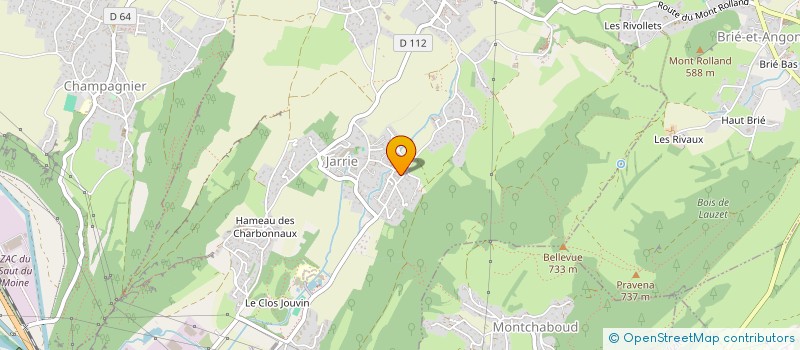 localisation de l'entreprise IMPACT  JARRIE