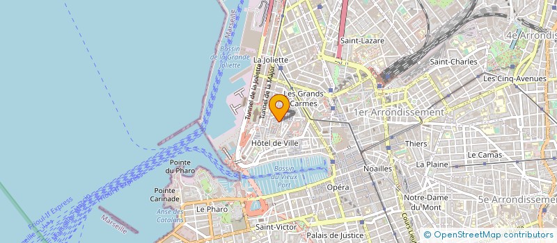 localisation de l'entreprise IMPACT à MARSEILLE